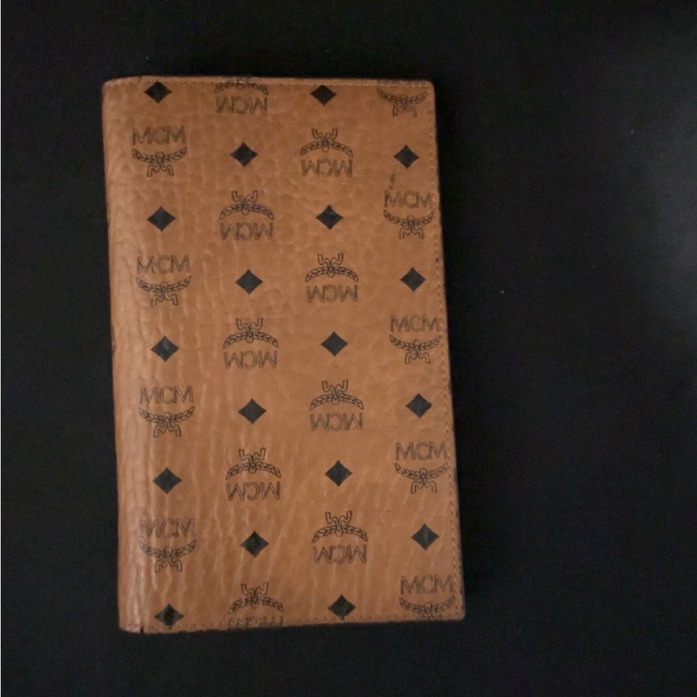 MCM Tan Leather Wallet